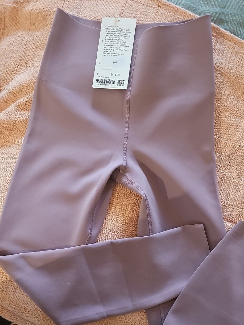 Glow Up HR Tight 25" Women's Leggings - Lavender Lux